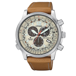 CB5860-35X – Reloj Crono Pilot Acero de Citizen España de la colección